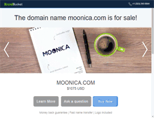 Tablet Screenshot of moonica.com